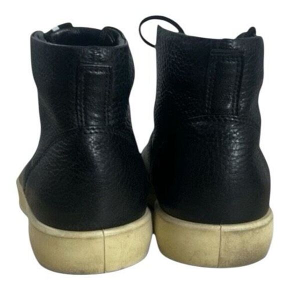 Ecco Danish Design Men Leather High Top Shoes Size 42 (US 9) Lace Up Black main image 10